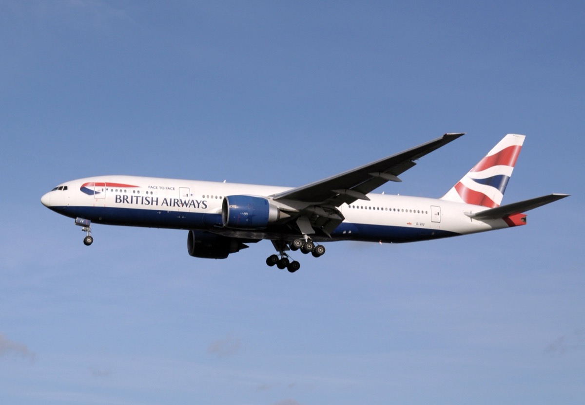 British Airways-flygplan
